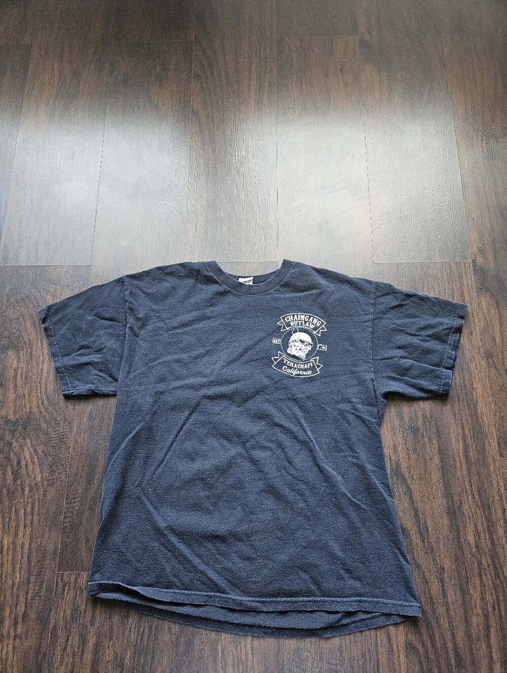 Y2K Chain gang Motorcycle T-Shirt size XL
